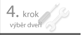 4. krok | výběr dveří